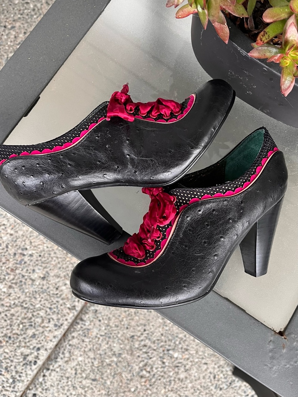 Poetic Licence Leather Retro Shoes